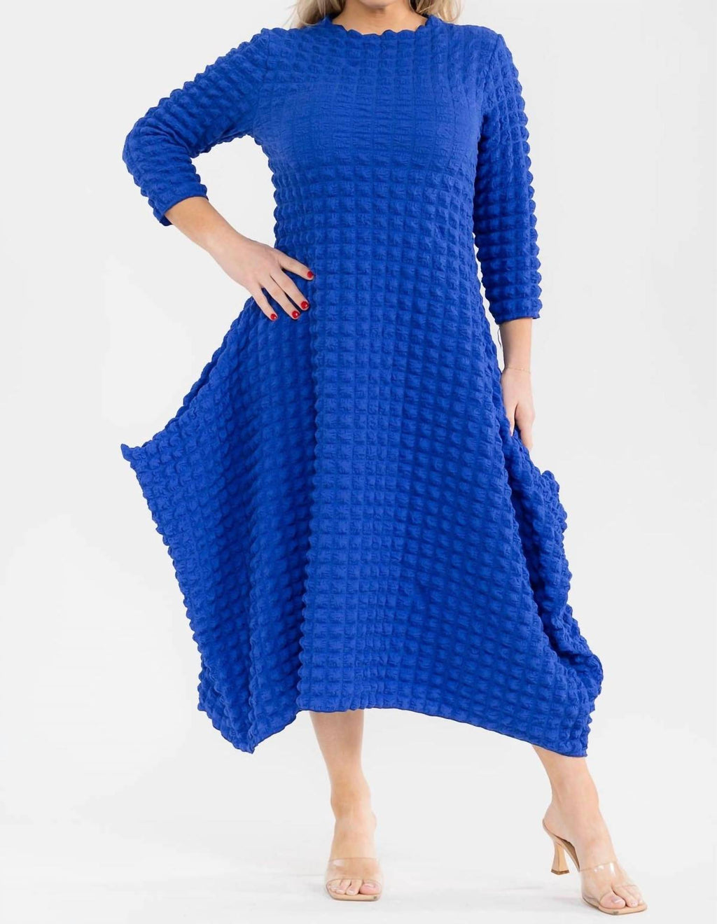 Karen T Design - Bubble Popcorn Maxi Dress