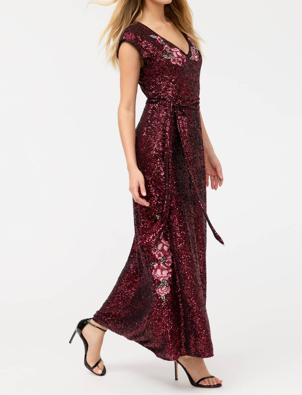 Johnny Was - SHERI SEQUIN MIDI DRESS