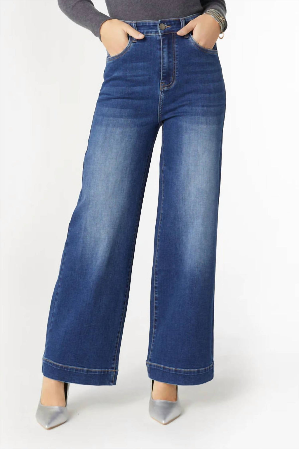 Coco + Carmen - Everstretch Hi Rise Wide Leg Pants