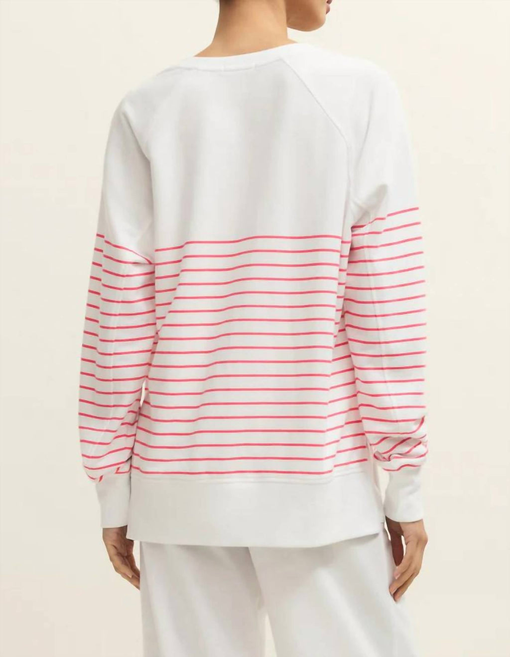 Z Supply - Weekender Stripe V Neck Sweatshirt