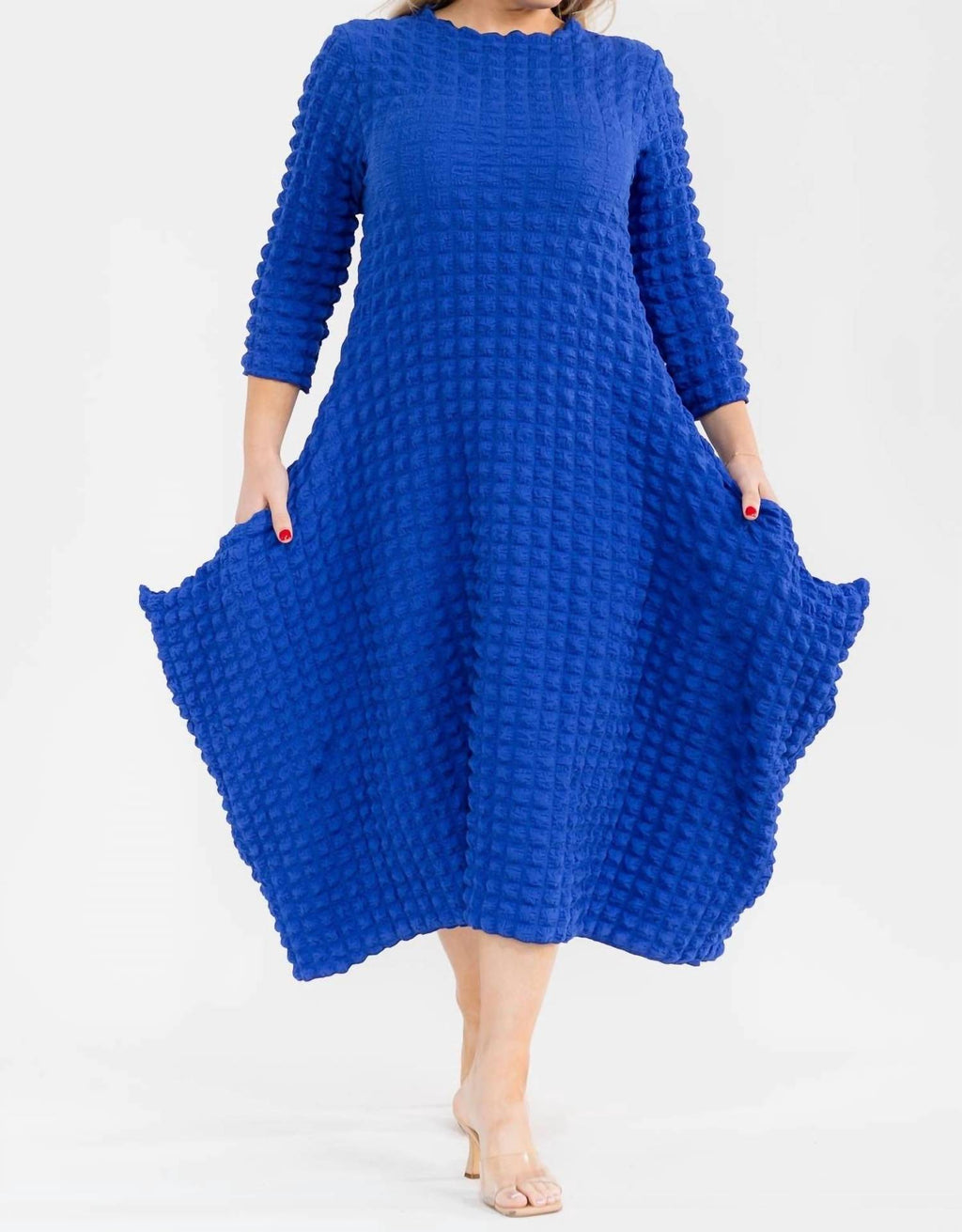 Karen T Design - Bubble Popcorn Maxi Dress