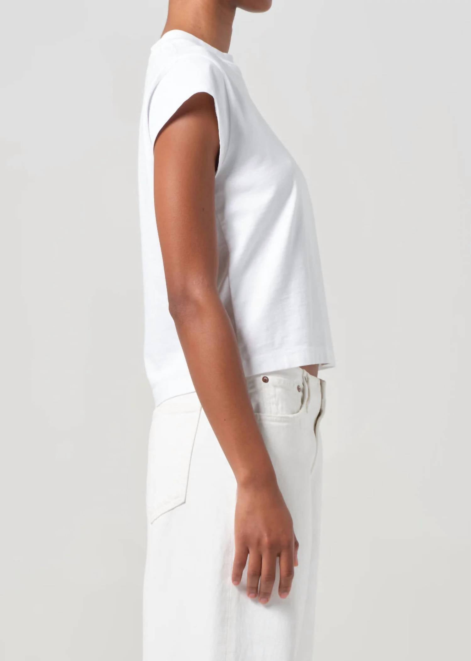 Agolde - Bryce Cap Sleeve Tee