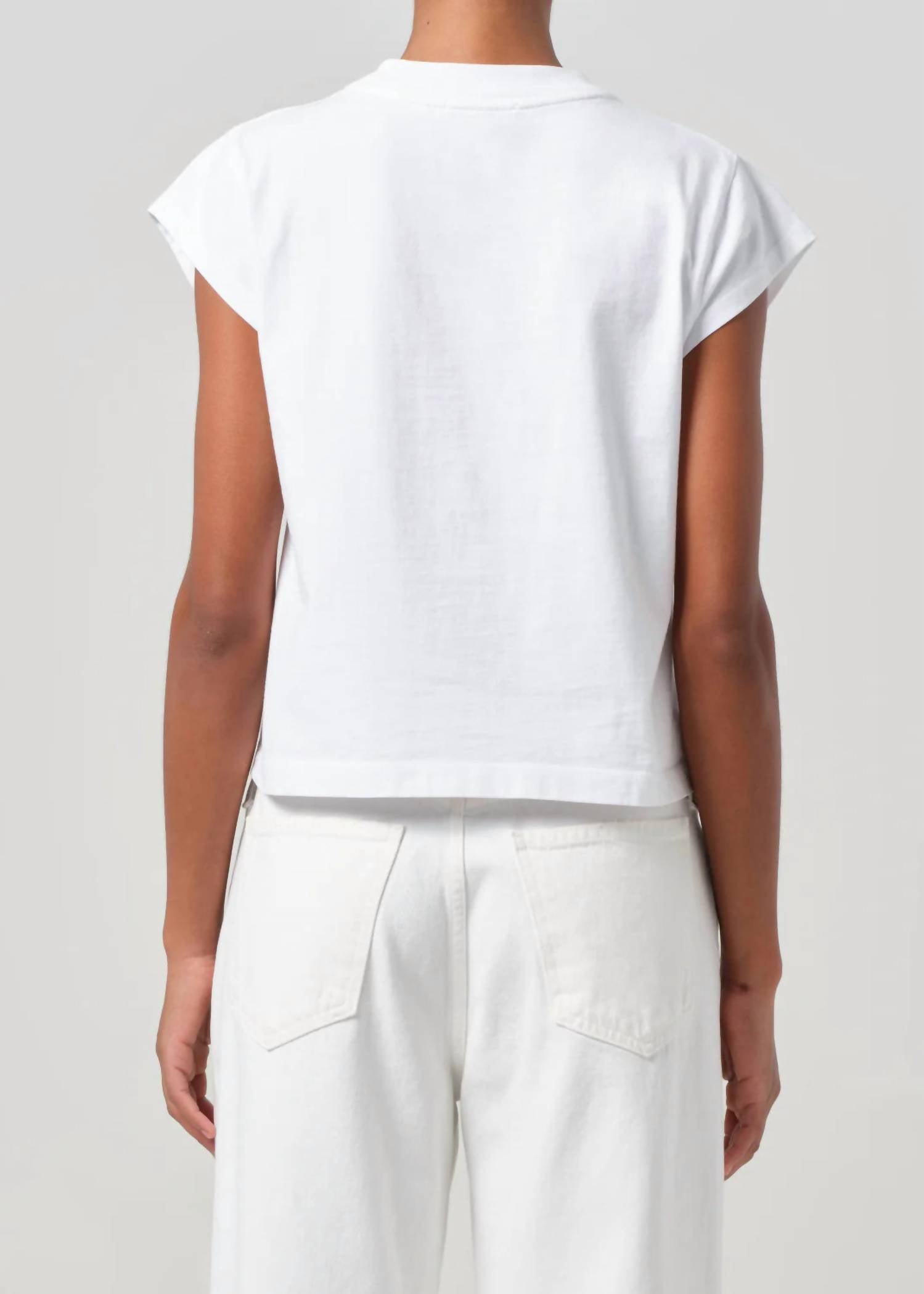 Agolde - Bryce Cap Sleeve Tee