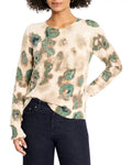 Nic + Zoe - Camo Shine Crew Neck Sweater