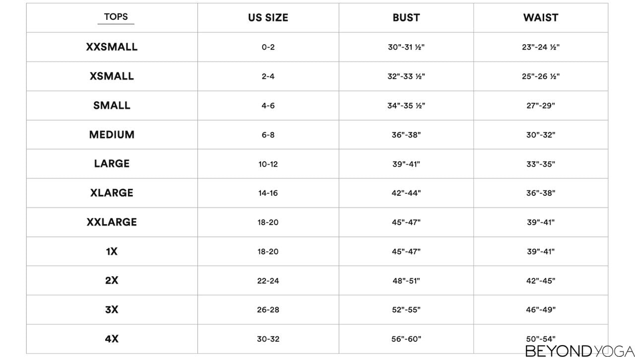 Beyond Yoga - Spacedye Forever Waist Length Tank