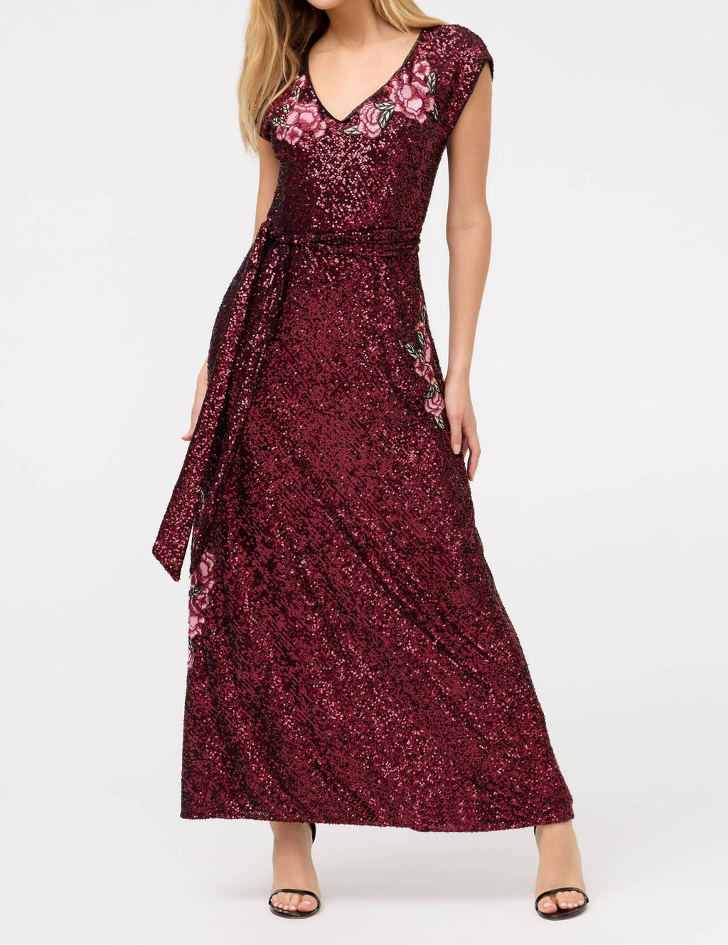 Johnny Was - SHERI SEQUIN MIDI DRESS