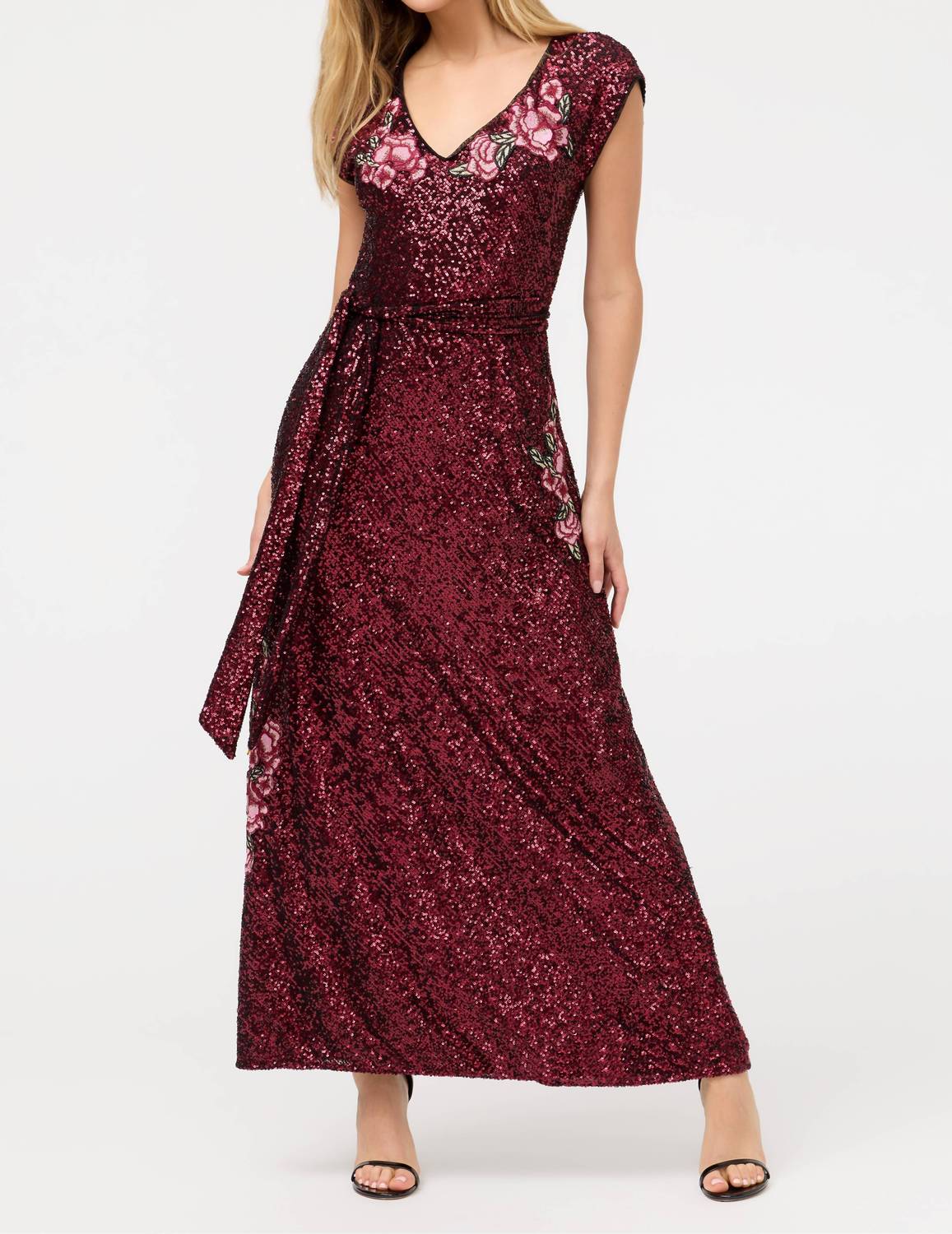 Johnny Was - SHERI SEQUIN MIDI DRESS