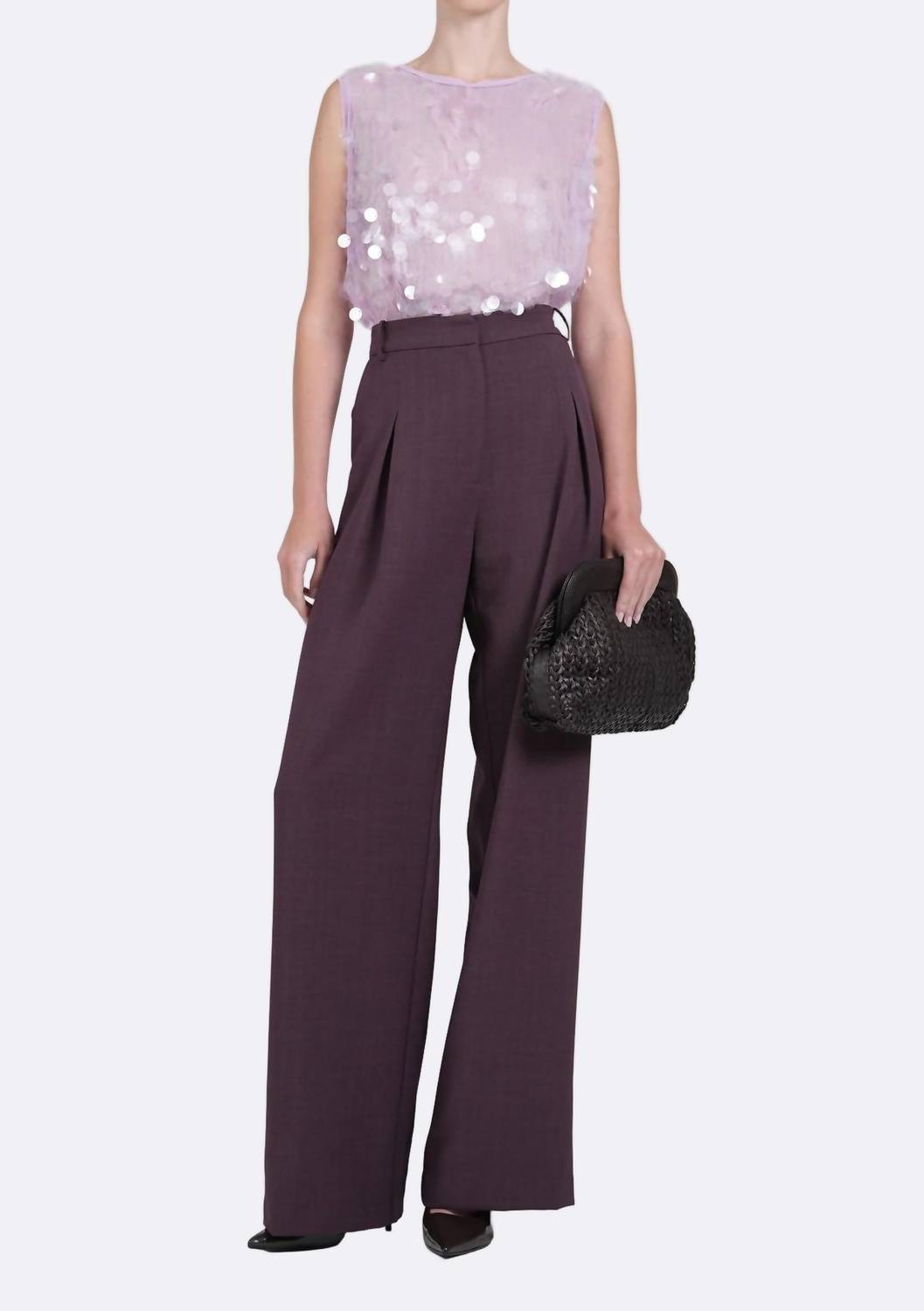 Nonchalant Label - Monroe Wide Leg Trouser Pant