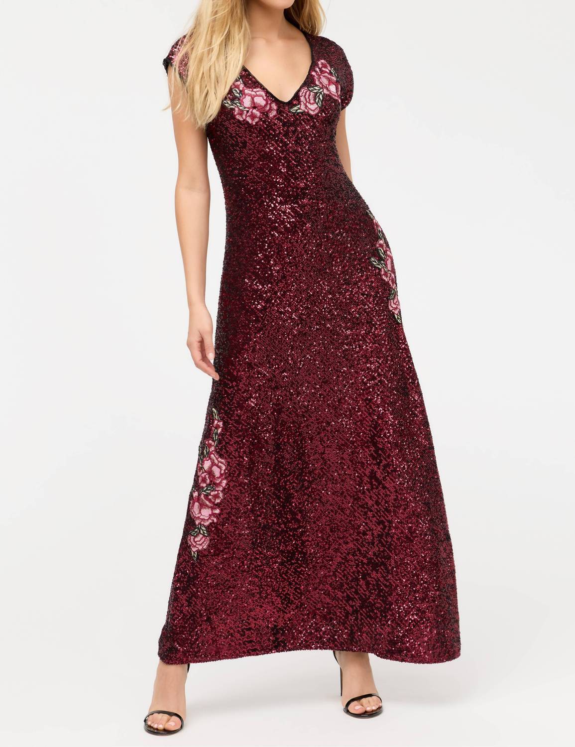 Johnny Was - SHERI SEQUIN MIDI DRESS