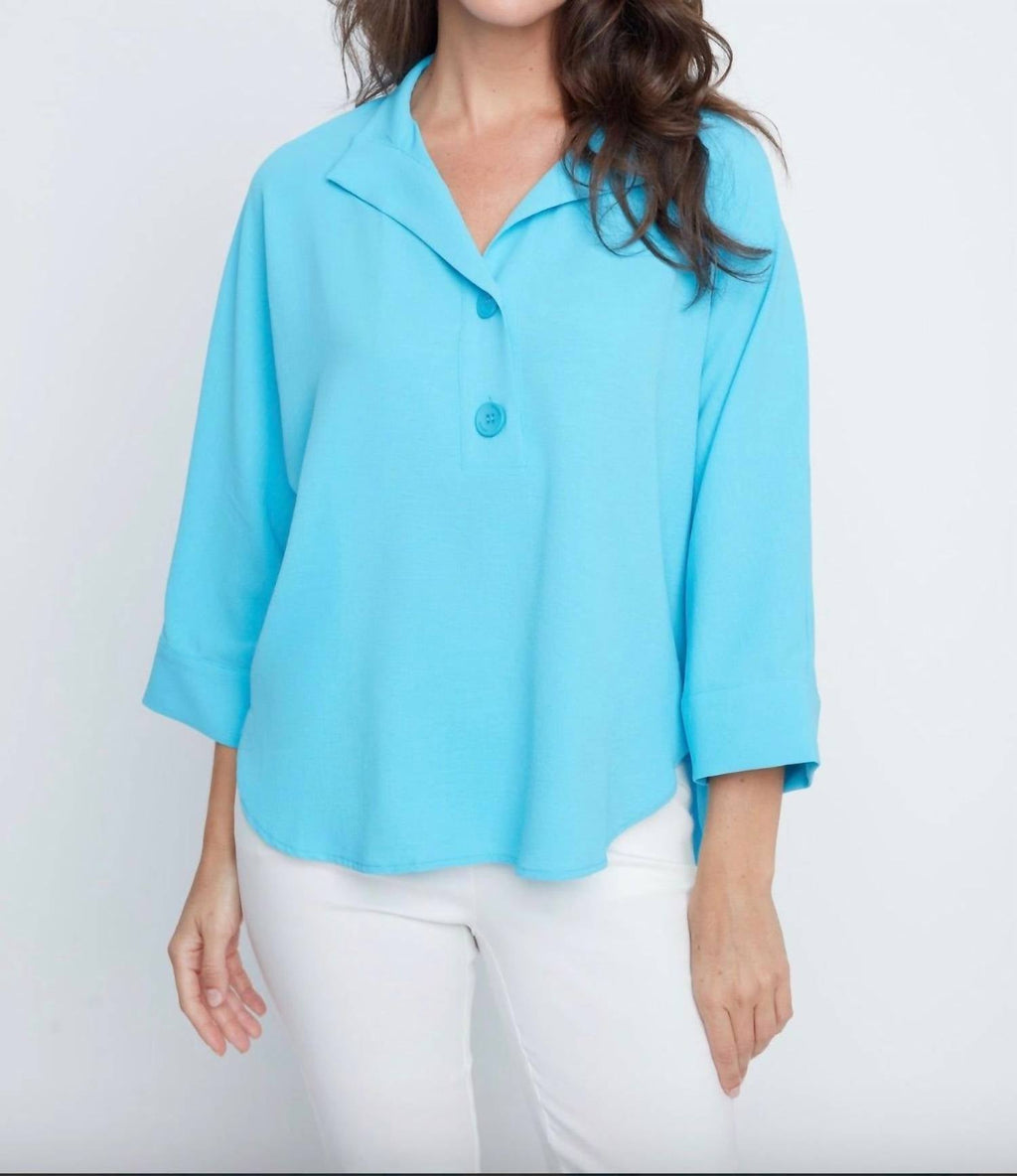 Renuar - Long Dolman Sleeves Blouse